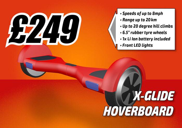 3D Hoverboard advert animation