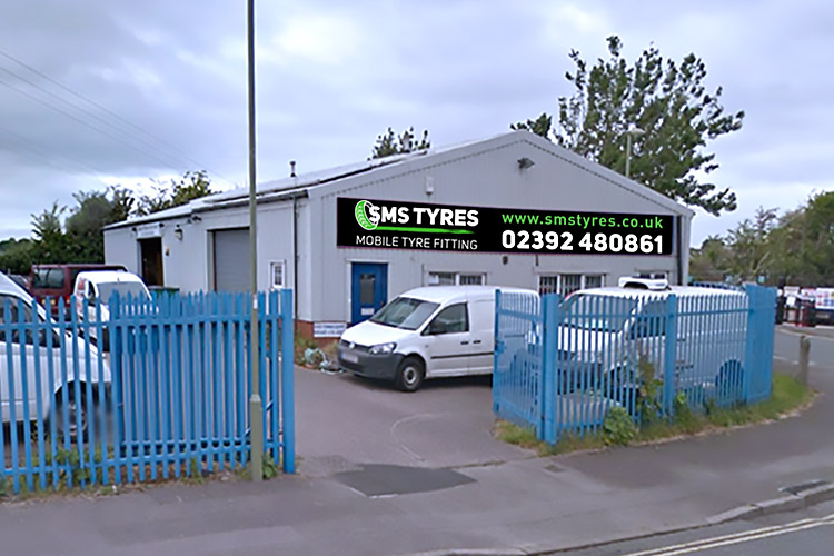 SMS Tyres premises