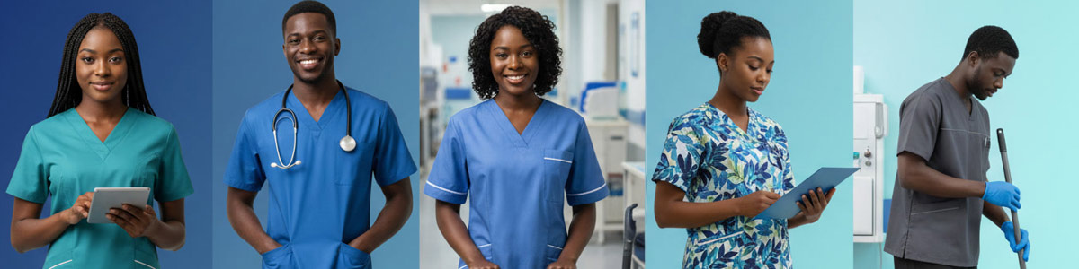 medical and cleaning banner