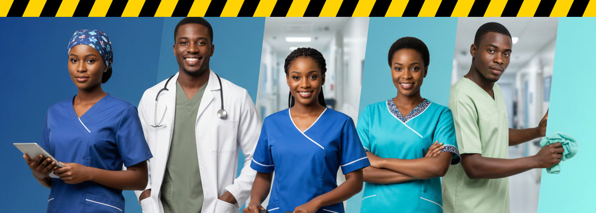 medical workwear banner