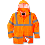 reflective rain jacket